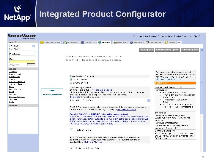 Integrated Product Configurator 9 