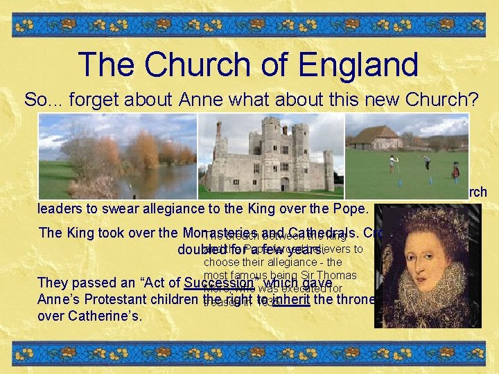The Church of England So. . . forget about Anne what about this new The Church of England So. . . forget about Anne what about this new
