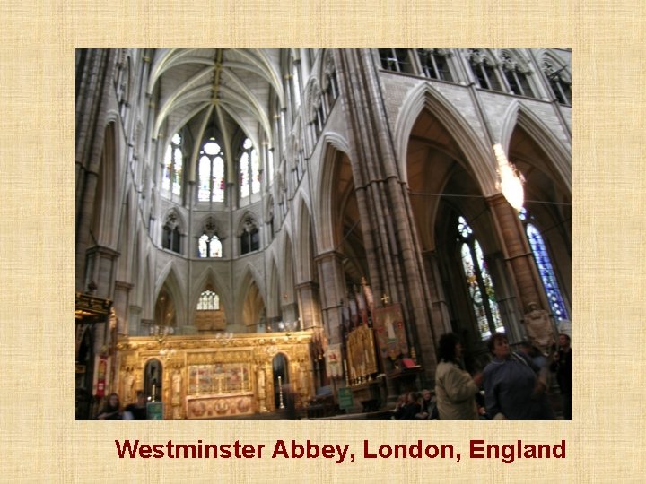 Westminster Abbey, London, England 