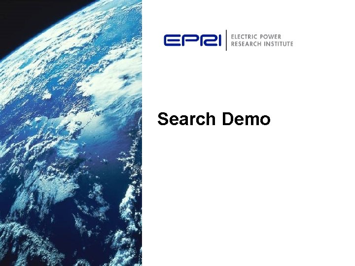 Search Demo 