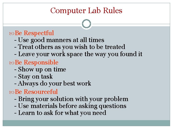 6 th Grade Computer Keyboarding and Applications MS