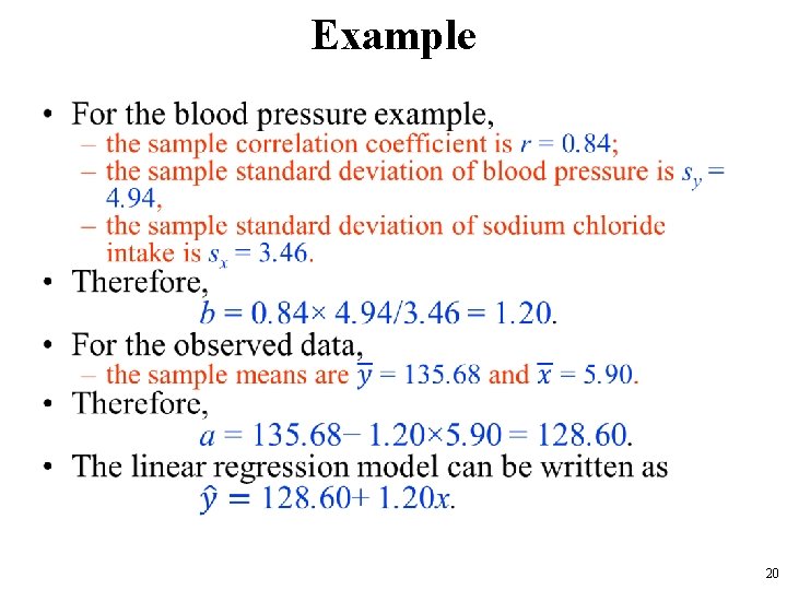 Example • 20 