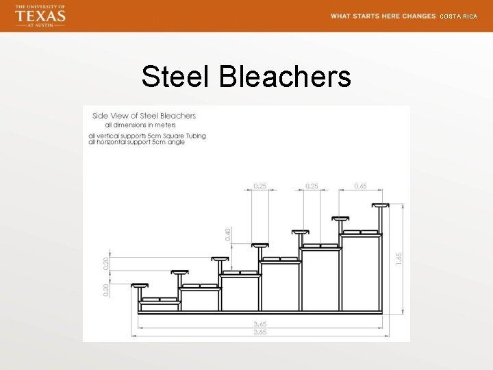 COSTA RICA Steel Bleachers 