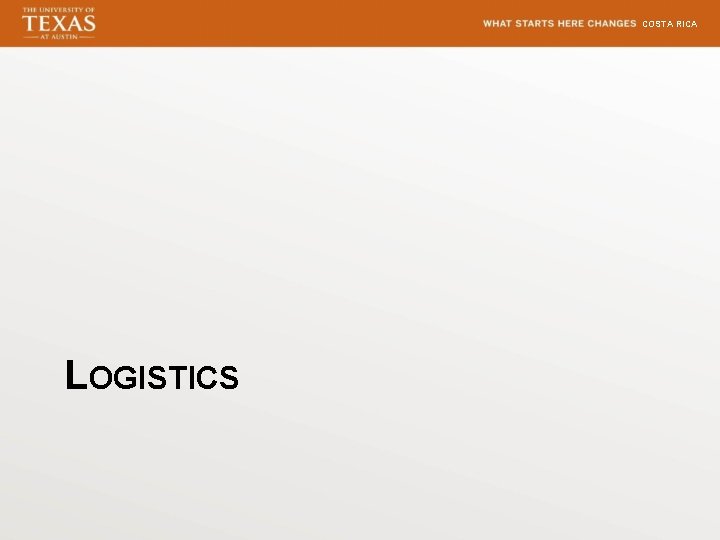 COSTA RICA LOGISTICS 