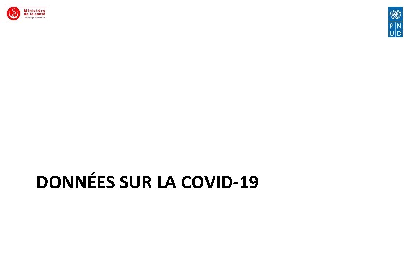 DONNÉES SUR LA COVID-19 