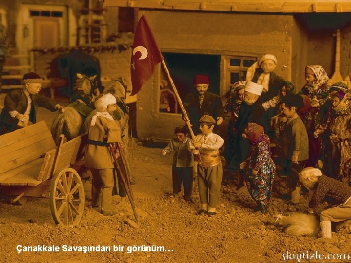 Çanakkale Savaşından bir görünüm… Çanakkale Savaşından bir görünüm…