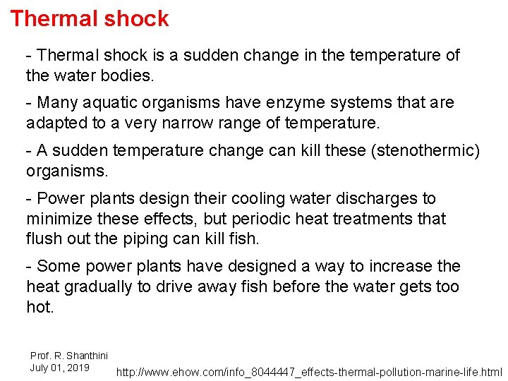 Thermal shock - Thermal shock is a sudden change in the temperature of the