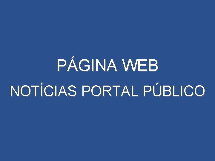 PÁGINA WEB NOTÍCIAS PORTAL PÚBLICO 