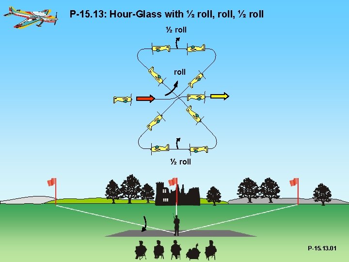 P-15. 13: Hour-Glass with ½ roll, ½ roll ½ roll P-15. 13. 01 