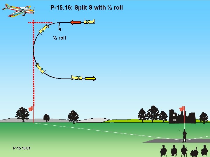P-15. 16: Split S with ½ roll P-15. 16. 01 