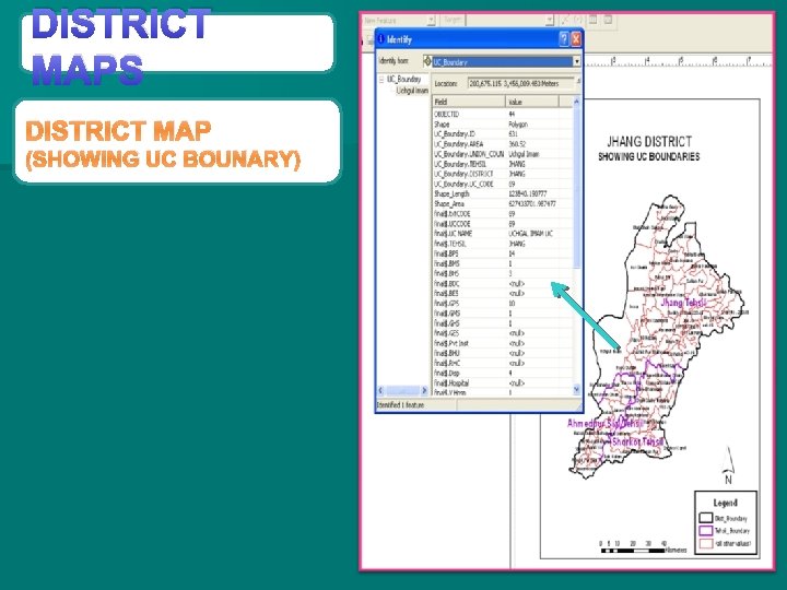 DISTRICT MAPS DISTRICT MAP (SHOWING UC BOUNARY) 