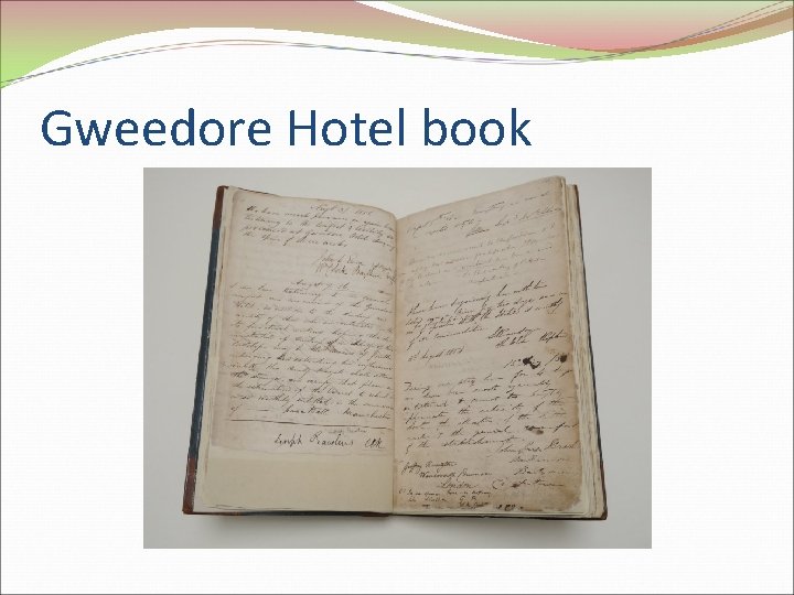 Gweedore Hotel book 
