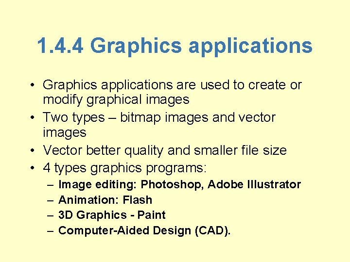 Chapter 1 Part B 1 4 Applications Overview