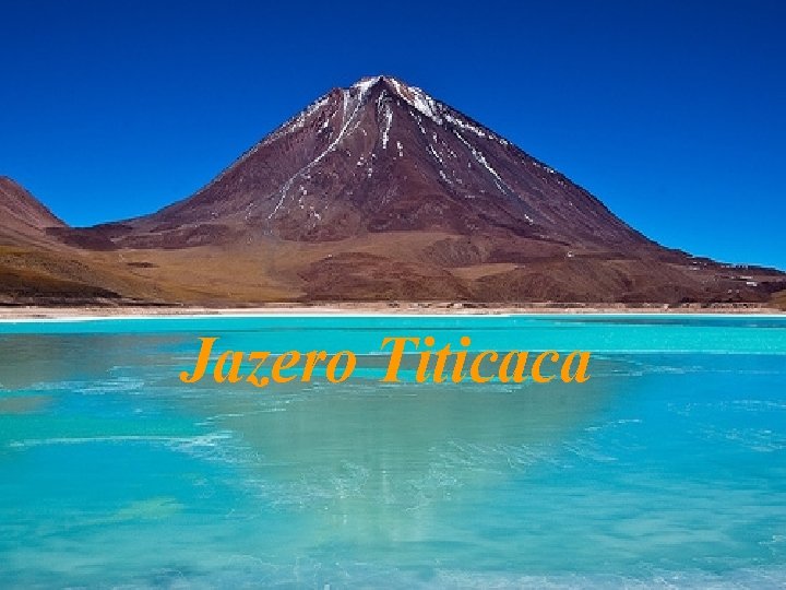 Jazero Titicaca 