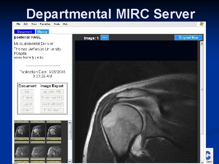 Departmental MIRC Server HAGL 