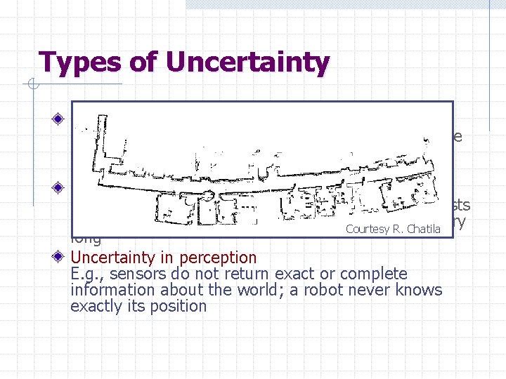 Types of Uncertainty in prior knowledge E. g. , some causes of a disease