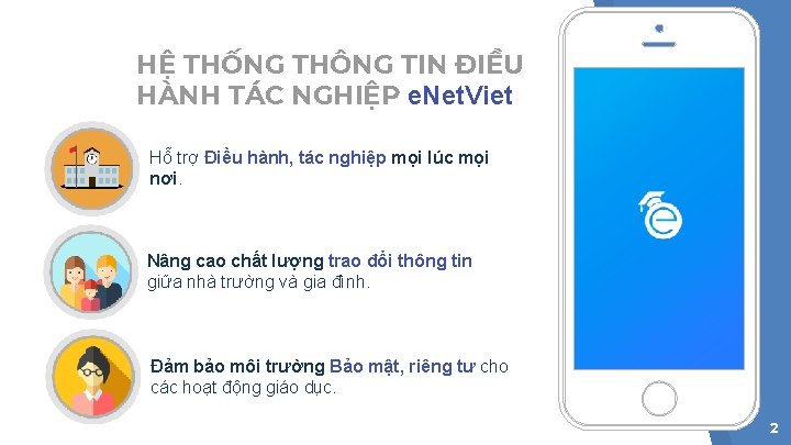 HỆ THỐNG THÔNG TIN ĐIỀU HÀNH TÁC NGHIỆP e. Net. Viet Hỗ trợ Điều