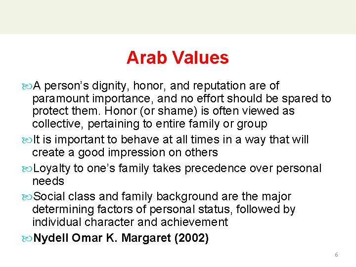 Chapter 2 Describing Culture What It Is and