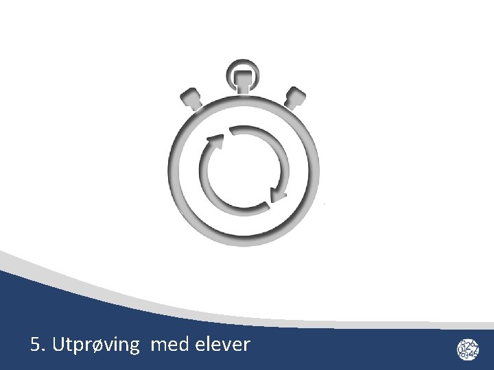 5. Utprøving med elever 