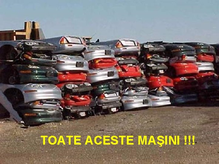 TOATE ACESTE MAŞINI !!! 