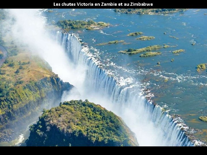 Les chutes Victoria en Zambie et au Zimbabwe 
