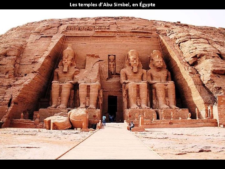 Les temples d’Abu Simbel, en Égypte 