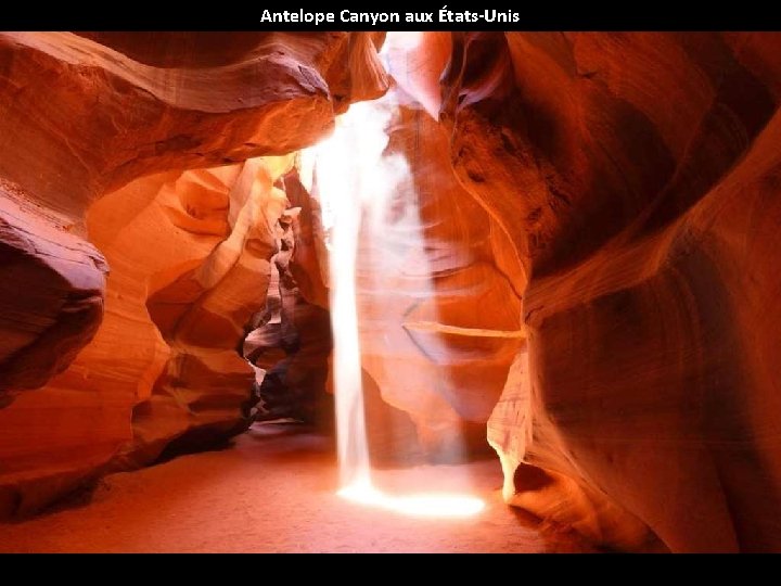 Antelope Canyon aux États-Unis 