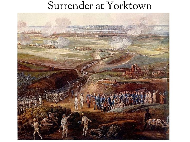 Surrender at Yorktown 