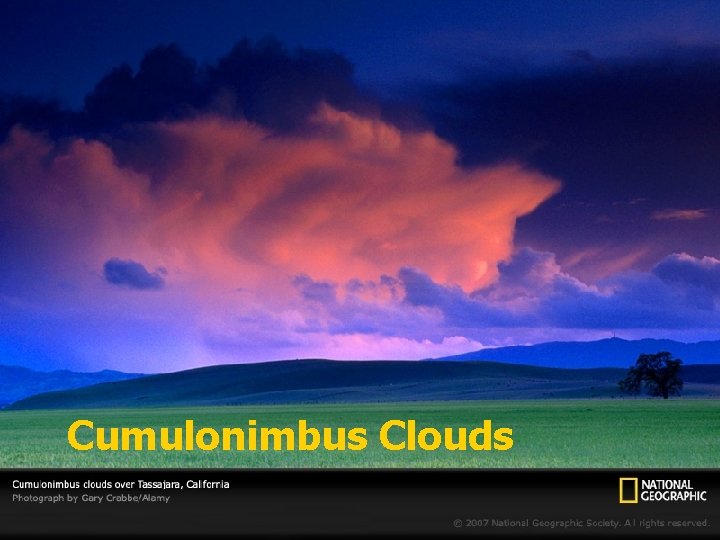 Cumulonimbus Clouds 