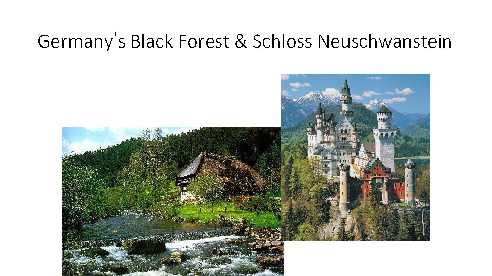 Germany’s Black Forest & Schloss Neuschwanstein 