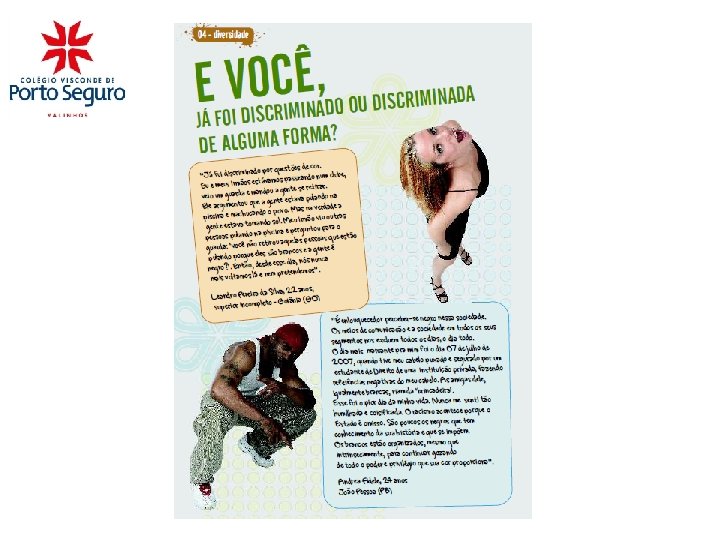 Atualidades – 2009 Diversidade 