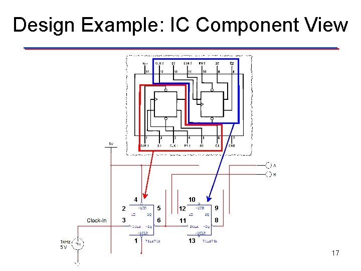 Design Example: IC Component View 10 4 2 5 12 9 3 6 11