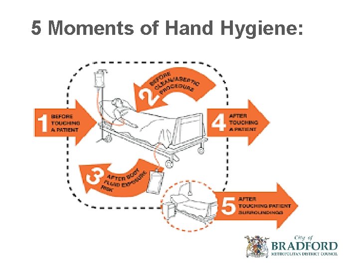 5 Moments of Hand Hygiene: 