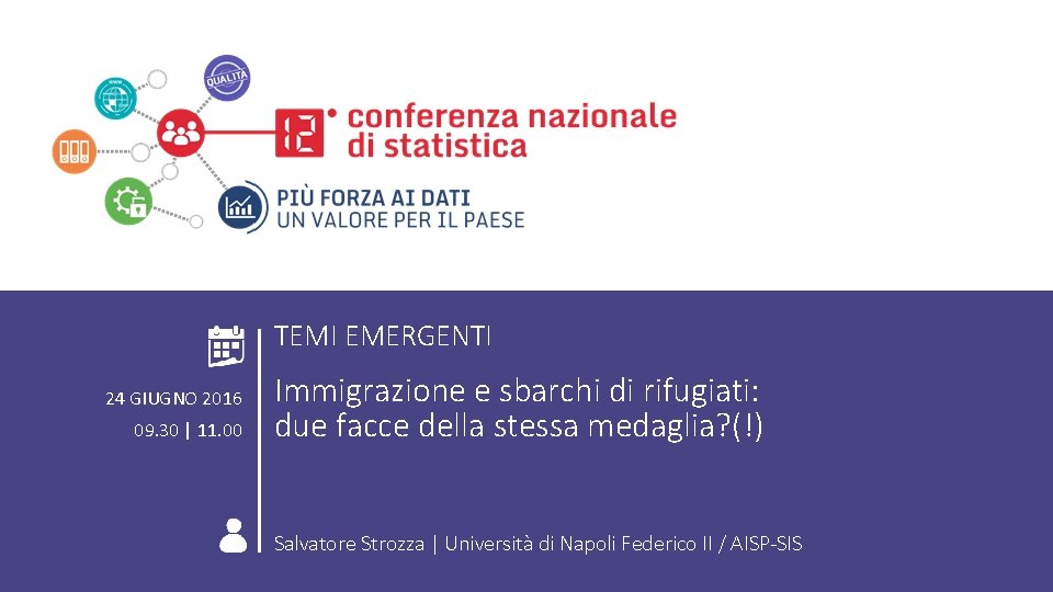 ROMA 24 GIUGNO 2016 COMPORTAMENTI INDIVIDUALI Immigrazione e sbarchi di rifugiati: due facce della