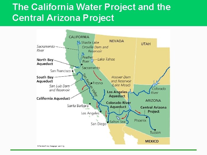 The California Water Project and the Central Arizona Project 