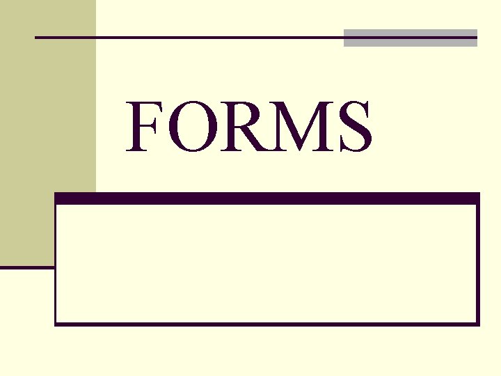 FORMS 