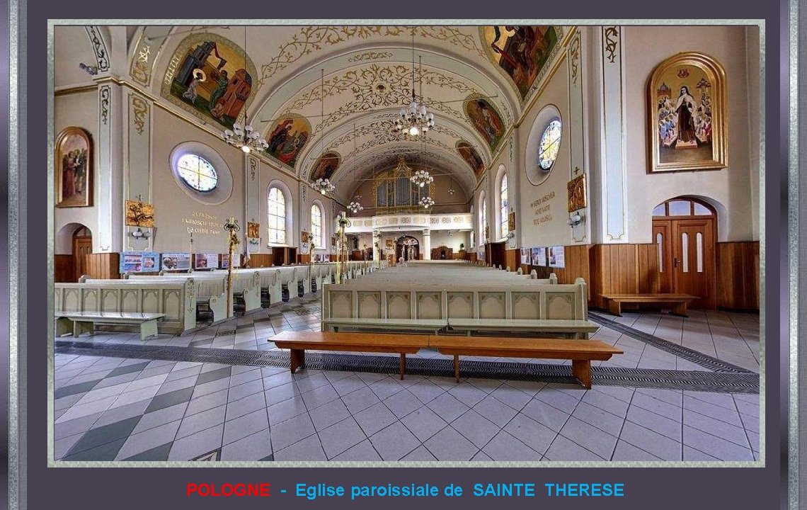 POLOGNE - Eglise paroissiale de SAINTE THERESE 