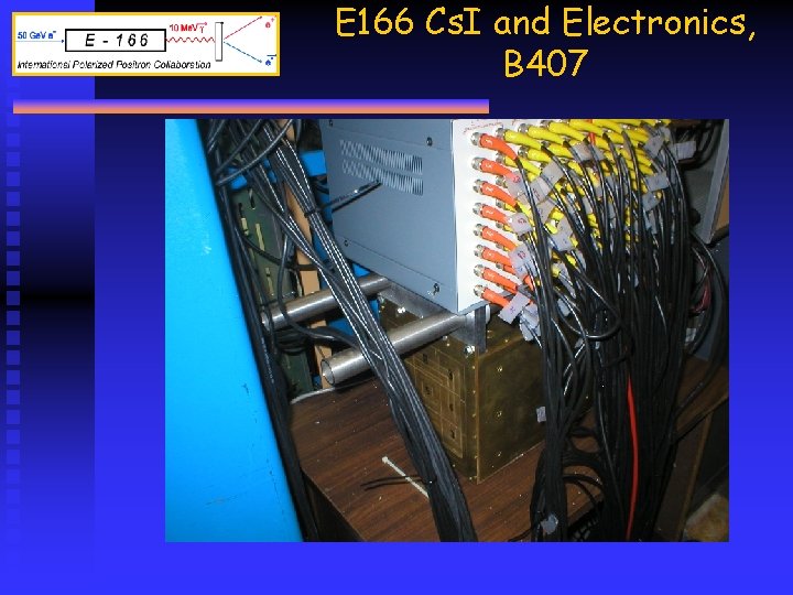 E 166 Cs. I and Electronics, B 407 