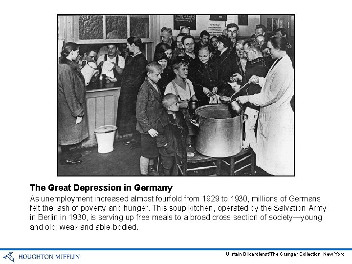 The Great Depression in Germany As unemployment increased almost fourfold from 1929 to 1930,