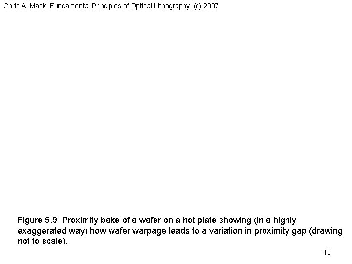 Chris A. Mack, Fundamental Principles of Optical Lithography, (c) 2007 Figure 5. 9 Proximity