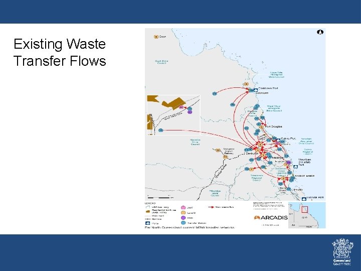 Existing Waste Transfer Flows Existing Waste Transfer Flows