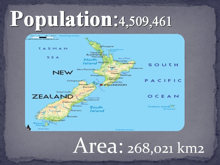 Population: 4, 509, 461 Area: 268, 021 km 2 