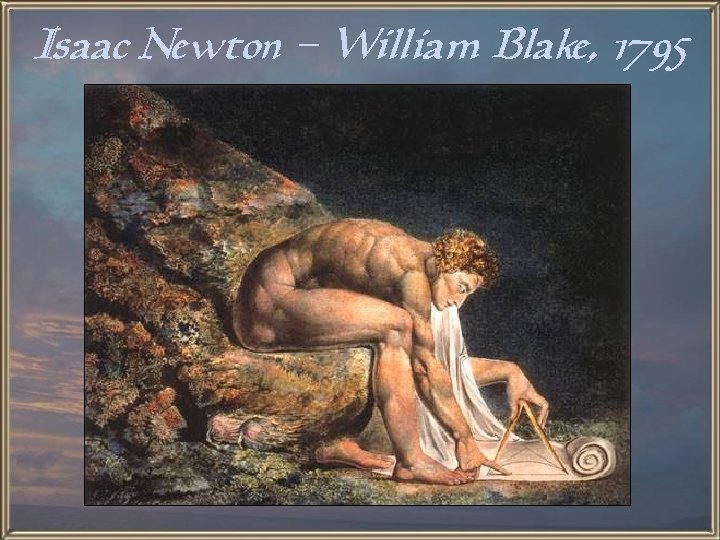 Isaac Newton – William Blake, 1795 