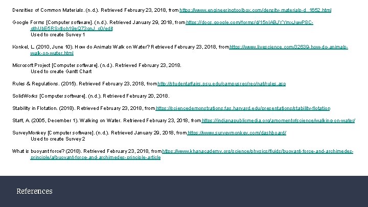 Densities of Common Materials. (n. d. ). Retrieved February 23, 2018, from https: //www.