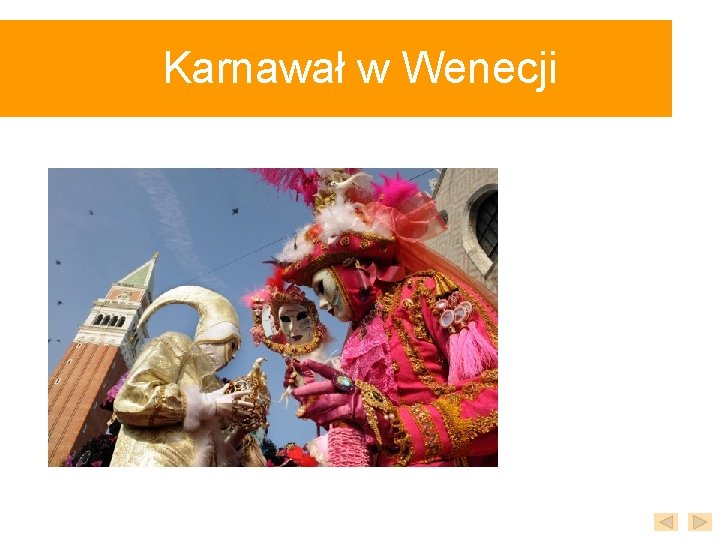 Karnawał w Wenecji 