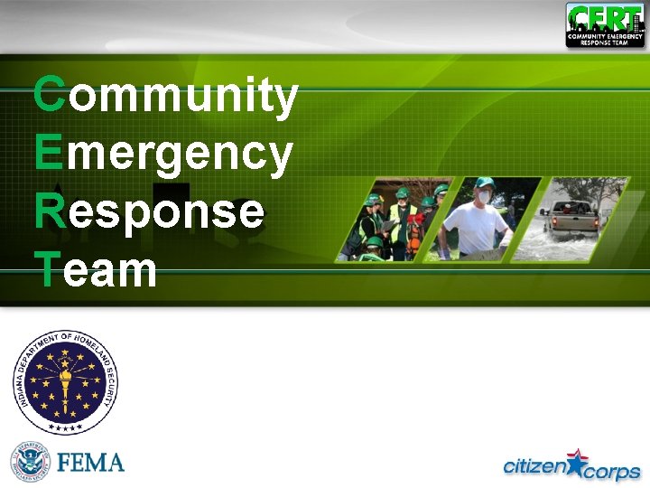 Community Emergency Response Team 