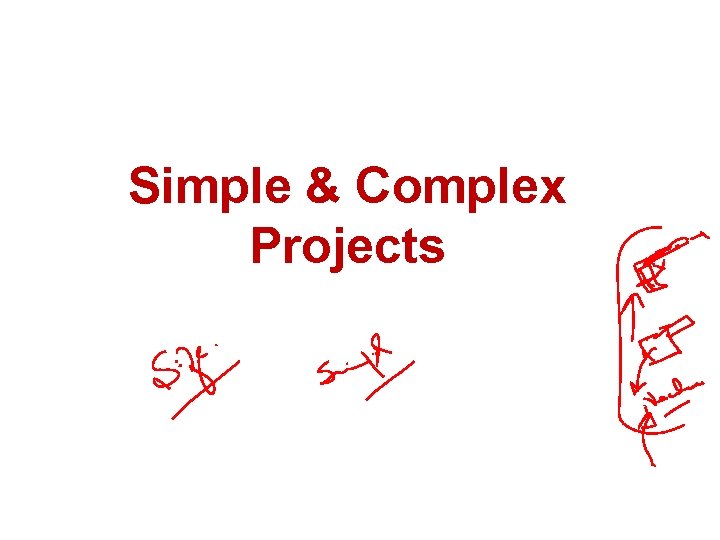 Simple & Complex Projects 