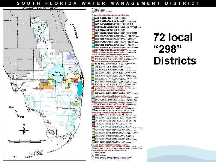 72 local “ 298” Districts 