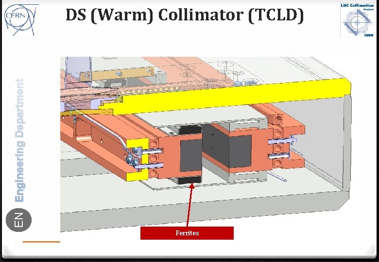 EN DS (Warm) Collimator (TCLD) Ferrites 