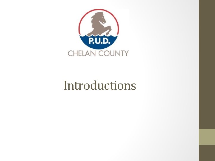 Introductions Introductions